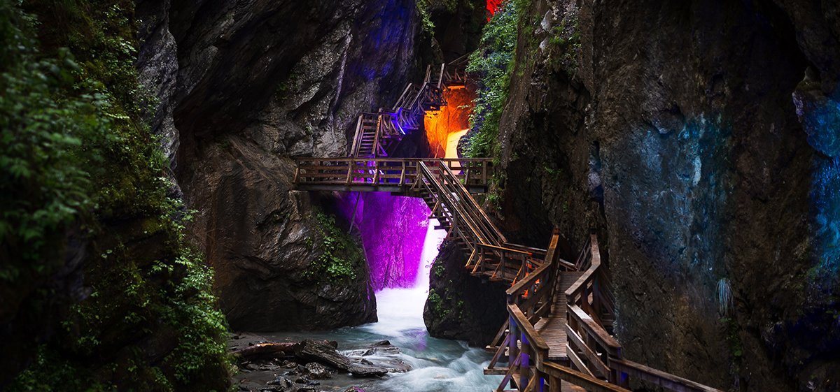 Klammlichter nur 5 Minuten vom Hotel Klammlichter nur 5 Minuten vom Hotel